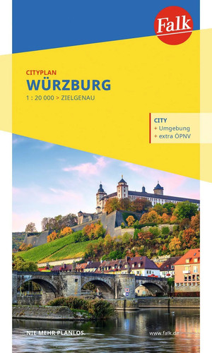 Falk cityplan würzburg - falk,