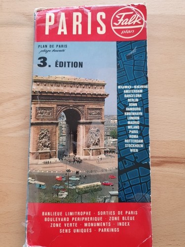 Paris falk stadtplan - paris, falkkarte