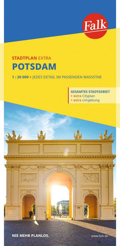 Falk stadtplan extra - stadtplan, potsdam