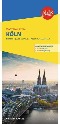 Falk stadtplan extra köln - stadtplan,