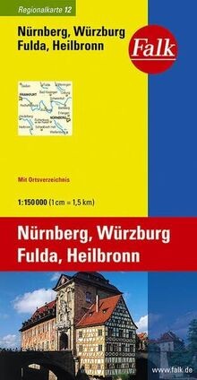 Falk regionalkarte deutschland - regionalkarte,
