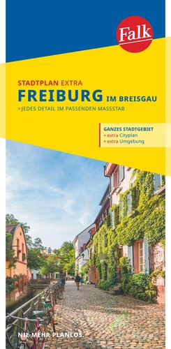 Falk stadtplan extra freiburg - falk,