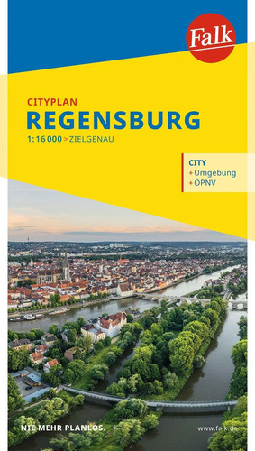 Falk cityplan regensburg - cityplan,
