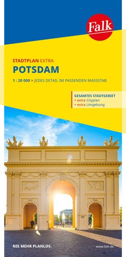 Falk stadtplan extra - extra, potsdam