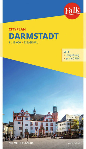 Falk cityplan darmstadt - falk,