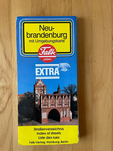 Falk stadtplan neubrandenburg - falk,