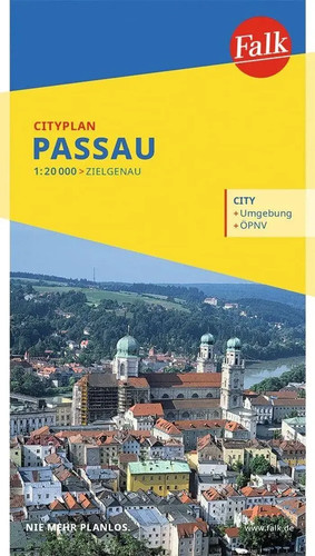 Falk cityplan passau 500 - cityplan, 1:17.500