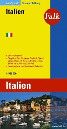 Falk länderkarte italien - falk,