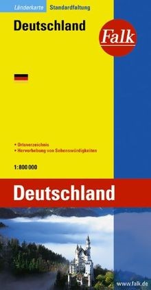 Falk länderkarte deutschland - falk,
