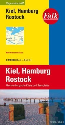 Falk regionalkarte kiel - kiel,