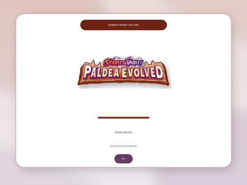 Pokemon paldea evolved deutsch - evolved,