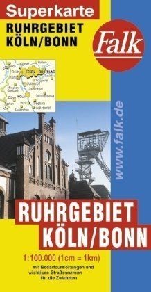 Falk superkarte ruhrgebiet - falk,