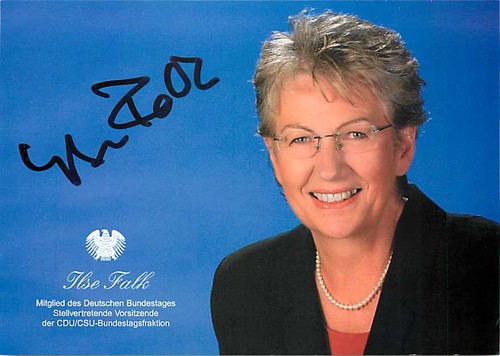 Ilse falk cdu - politikerin, mdb