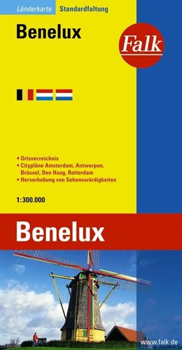 Falk länderkarte benelux - falk,