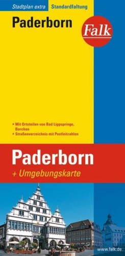 Falk stadtplan extra paderborn - stadtplan,