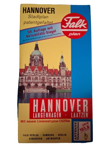 Falk stadtplan hannover - stadtplan, 59