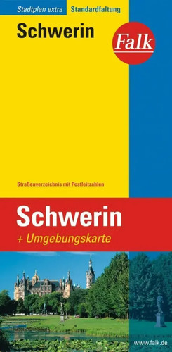 Falk stadtplan extra schwerin - stadtplan,
