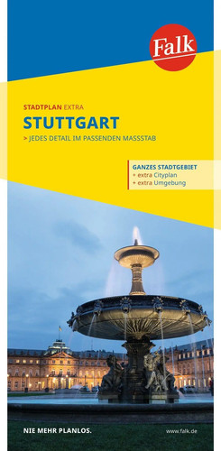 Falk stadtplan extra stuttgart - extra,