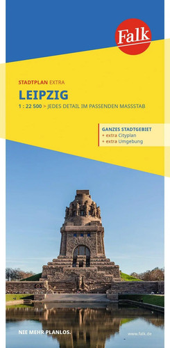 Falk stadtplan extra leipzig - stadtplan,
