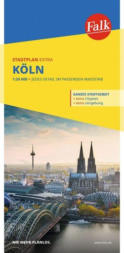 Falk stadtplan extra - falk, köln