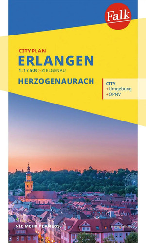 Falk cityplan erlangen - falk,