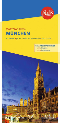 Falk stadtplan extra münchen - extra,