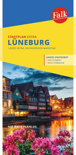Falk stadtplan extra lüneburg - falk,