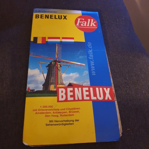 Falk länderkarte benelux - länderkarte,