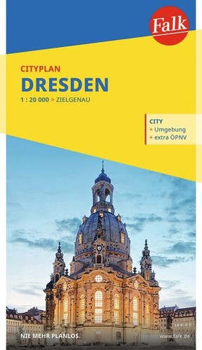 Falk cityplan dresden 000 - dresden, 1:20.000