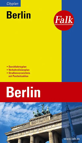 Falk cityplan berlin 000 - falk, 1:25.000